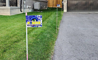 Driveway Markers in Support of Breast Cancer Canada