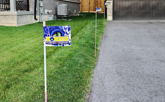 Driveway Markers in Support of Breast Cancer Canada